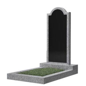 Памятник №10В комбинированный вертикальный 1000*450*50 (Гранит)